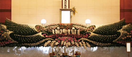 社葬・団体葬・合同葬の祭壇例４
